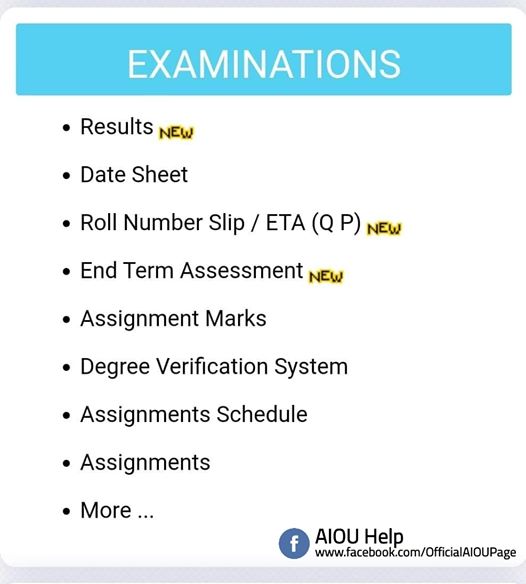 AIOU_Help's tweet photo. Roll Number Slips / ETA (Q P) (End Term ASSESSMENT Question Paper) are available on the AIOU website. Print your requirements and start writing your papers.
Link https://t.co/sAHBgaMEt7
#aiouhelp #aiou #aiouaddmission #aiou #aiouhelp #ASSESMENT #EndTermAssessment_autumn_2019 https://t.co/O6lionom6R