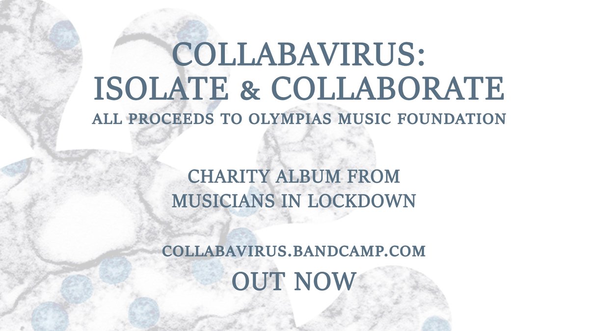 #Collabavirus: Isolate & Collaborate IS OUT!

Why not get yourself a copy? bit.ly/2Nu4XQQ

All proceeds go towards helping us do the work we do.

@JayPlent @ScatterchildUK @theosayers 

#NewMusic #MusicMatters