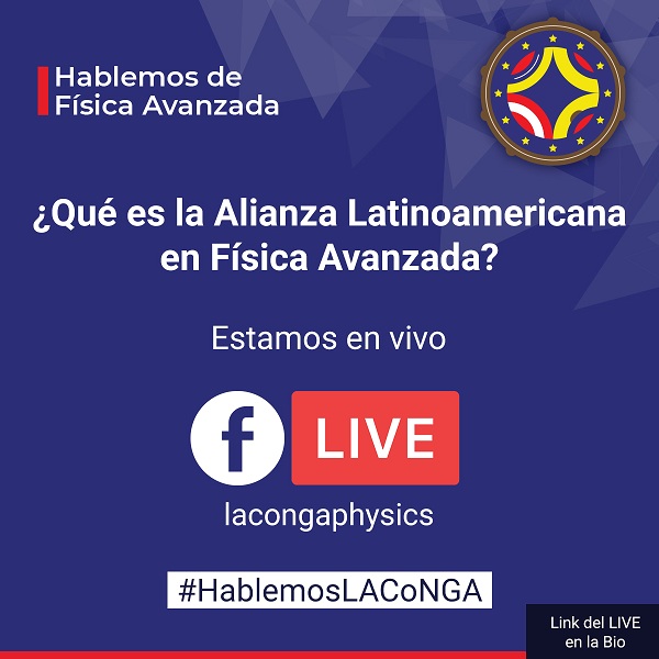 elbongophysics's tweet photo. Estaremos transmitiendo en vivo la Sesión 1 #HablemosLACoNGA por #Facebook y #Youtube. Sigue cualquiera de los enlaces del #Hilo 👇 https://t.co/mh3u9PFidw