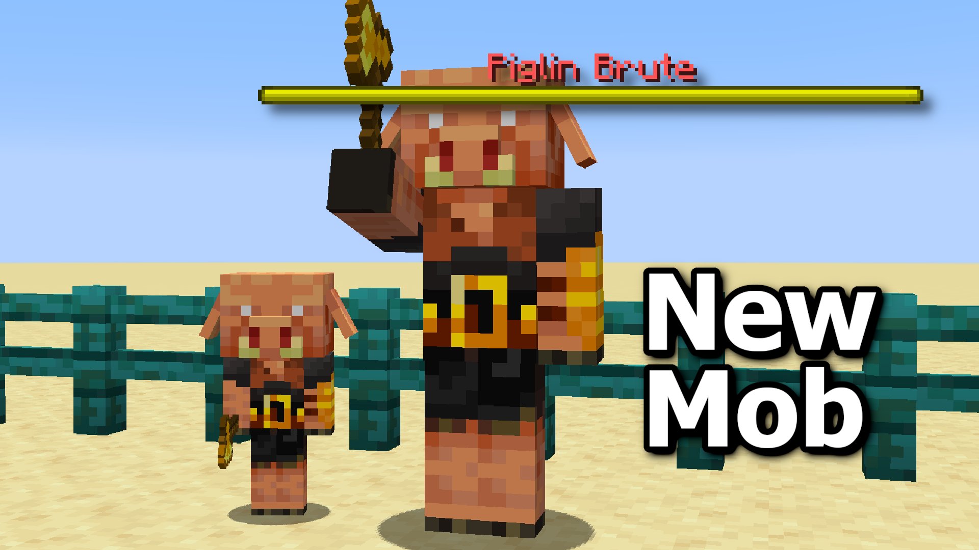 Minecraft 1.16.2 Update Adds New 'Piglin Brute' Mob