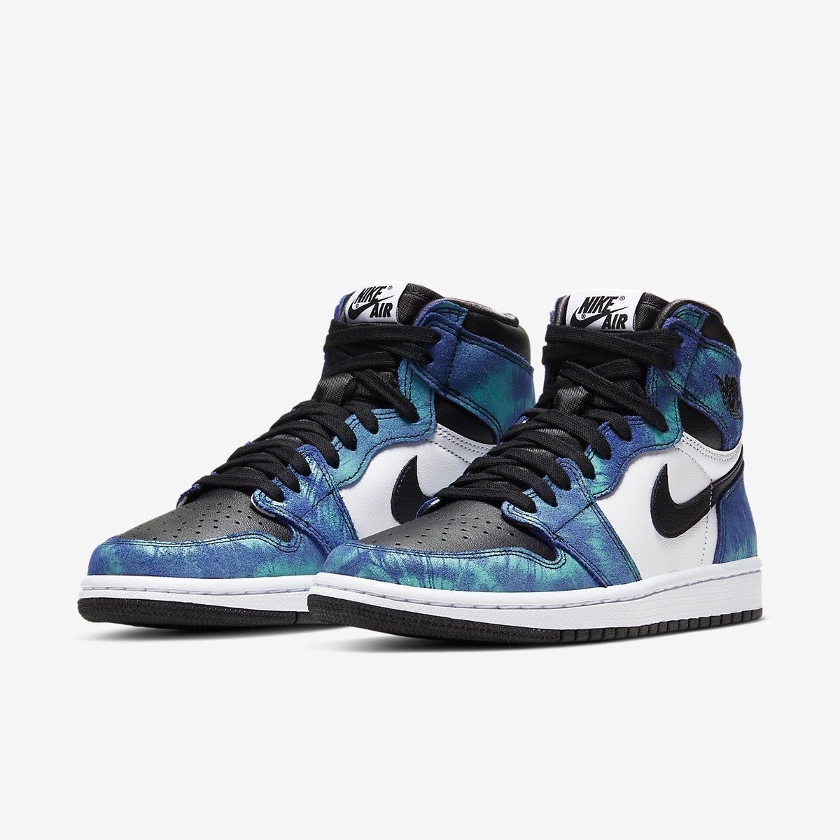 jordan 1 tie dye finish line