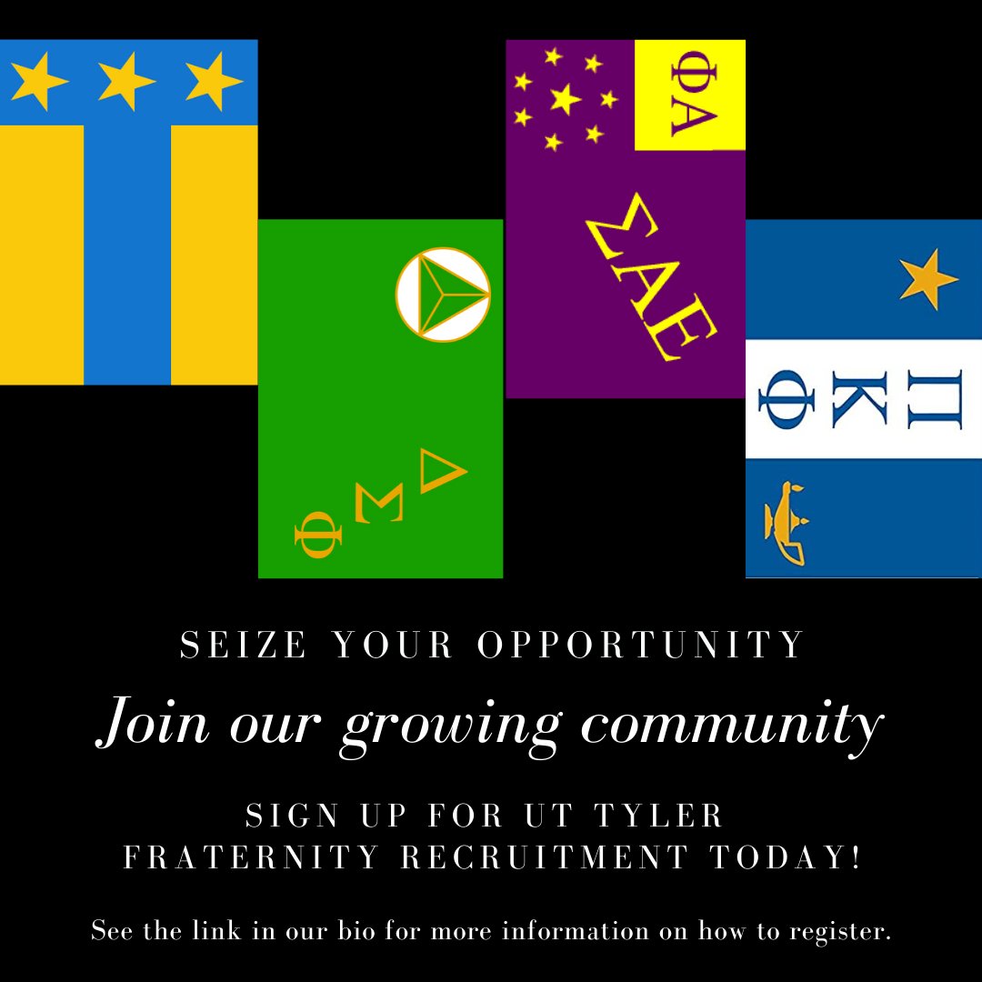 UT Tyler Greek Life tweet media
