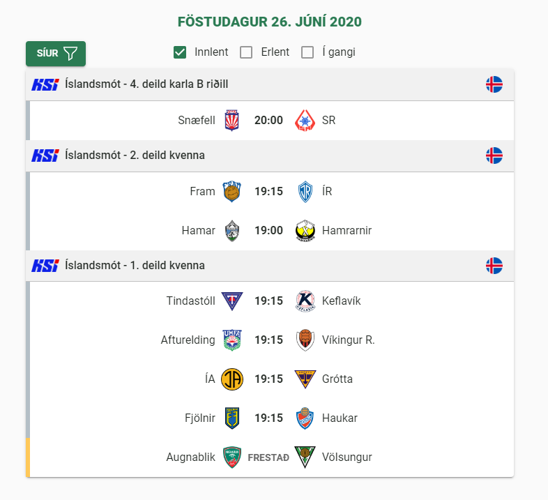 stealthytips's tweet photo. Alot of games today. We will hopefully get some value #inplay. #Snaefell #SR #Fram #IR #Hamar #Hamrarnir https://t.co/sNKgBtcgsw