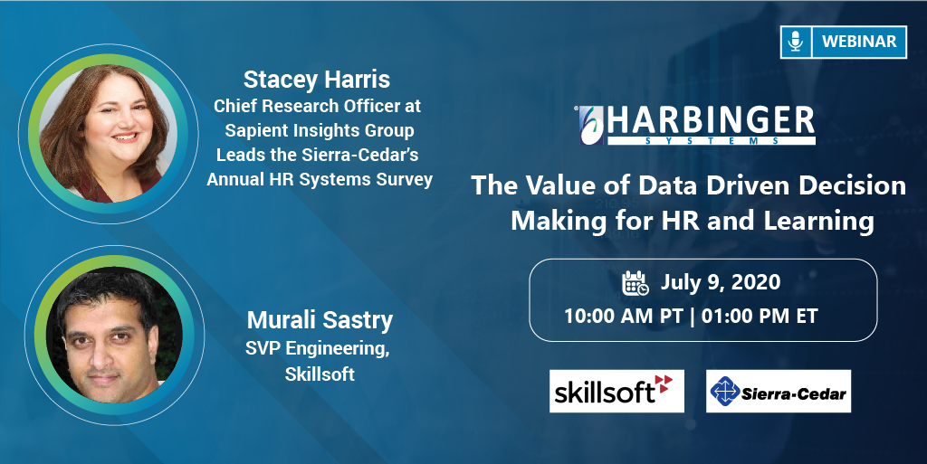 Harbinger_Grp's tweet photo. The countdown begins!
Register here: https://t.co/MqoRXanWr4
@StaceyHarrisHR @muralisastry @SapientInsights @HarbingerSys @SkillsoftAPAC
#HRTech #DataAnalytics #PeopleAnalytics #HR #HRPP #BeCounted #webinars #HRVirtualEvent #HRtrends #HRAnalytics #HCM #HRmarket
#decisionmaking https://t.co/NRSpooH8LK