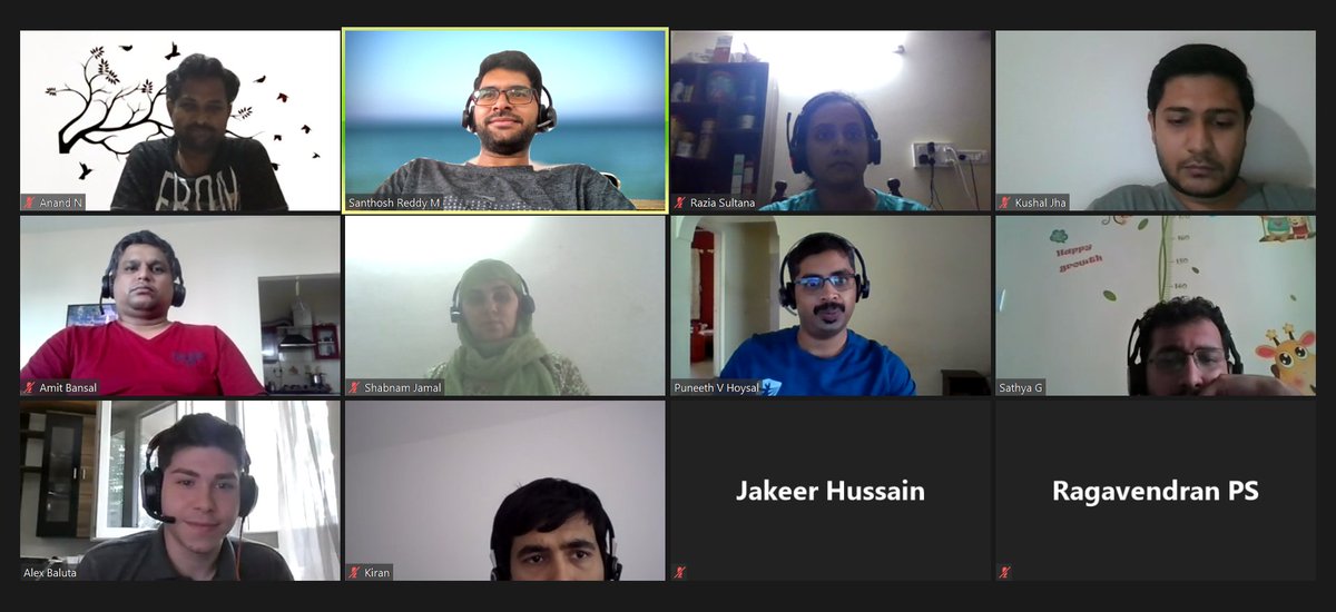 tweetsanthoshm's tweet photo. As a part of "Docker and Kubernetes Training #CW26-2020" we have upskilled yet another batch of colleagues in SAP. Learning never exhausts the mind, let the journey to the world of containers begin!

#DockerAndKubernetes #VirtualTrainings https://t.co/bio7ipDuiW