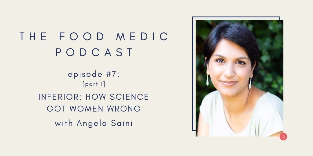 Thefoodmedic's tweet photo. It's #podcast day &amp; this week we're joined by #science journalist Angela Saini to discuss the effect of sexism in scientific research, how scientists often reinforce sex and gender stereotypes and how sexism influences social beliefs. You can tune in here: https://t.co/bf5wn65H33 https://t.co/wGIdr5OAid