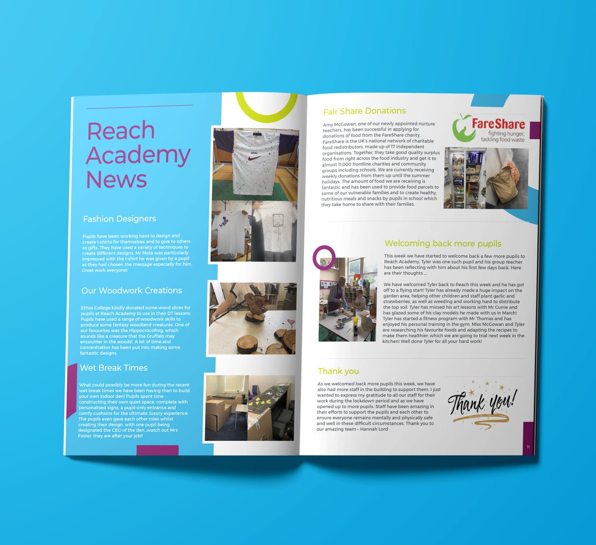 Have a look at what has been going on at Reach academy! 📰👀