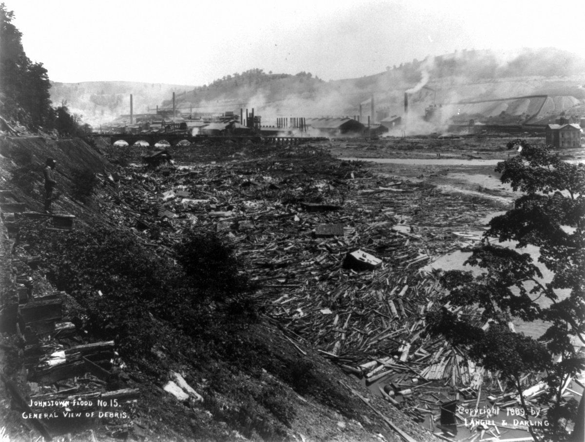 thisdisasterpod's tweet photo. ππ₯π A contemporary lithograph depicting the Johnstown flood wasn't too far off of the reality. Hear about it in our latest episode!
https://t.co/SX8PlskdK8
#johnston #conemaugh #flood #johnstownflood #pennsylvania #history #usa #ushistory #disaster #podcast #apple #listen https://t.co/b7WXprSAIz