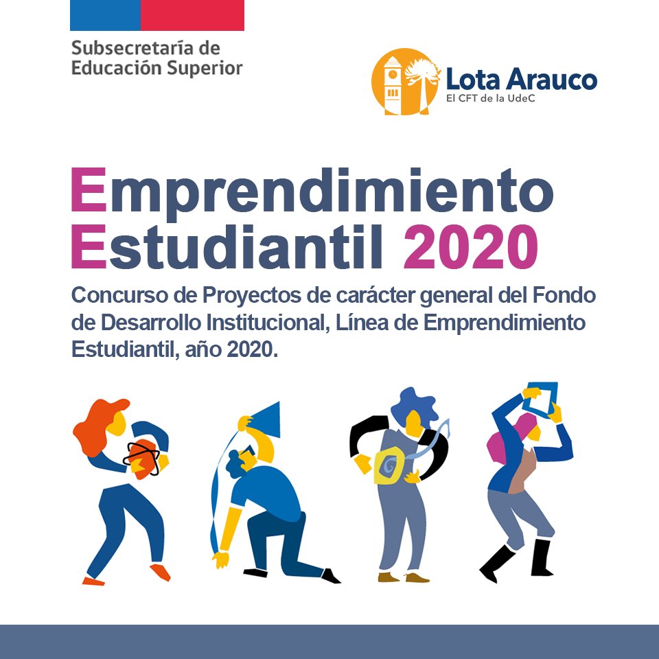 CFTLotaArauco1's tweet photo. Hasta el 3 de agosto, se extiende la postulación al FDI de Emprendimiento Estudiantil.
Los estudiantes que quieran postular, deben agendar hora presencial o virtual al correo innovacion@cftla.cl 
Mayor información en https://t.co/MBlQXgxR8z https://t.co/jGVBmvkHgh
