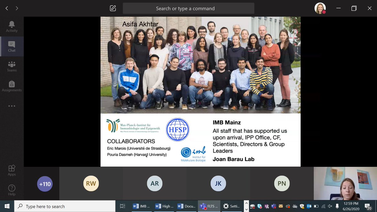 imbmainz's tweet photo. #HappyFriday everyone 💐☀
and a big #ThankYou to today's #FridayLunchtimeSeminar speakers Claudia @KellerValsecchi and Julian @koenig_lab for your exciting talks 👏👏🏽👏🏿
Of course, we also thank our 120+ participants for attending the #visualevent of our #groupleaders🙌🏼 https://t.co/RXtGgR90QO
