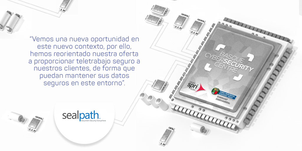 CyberzaintzaEJ's tweet photo. π #BasqueStartsups π
En @sealpathtech ven nueva oportunidad en este nuevo contexto, y han reorientado su oferta a proporcionar teletrabajo seguro a sus clientes, para mantener sus datos seguros.
π https://t.co/1vwSYHSMvT
#startups #cibersecurity #basqueindustry40 https://t.co/3vyOYPXRFB