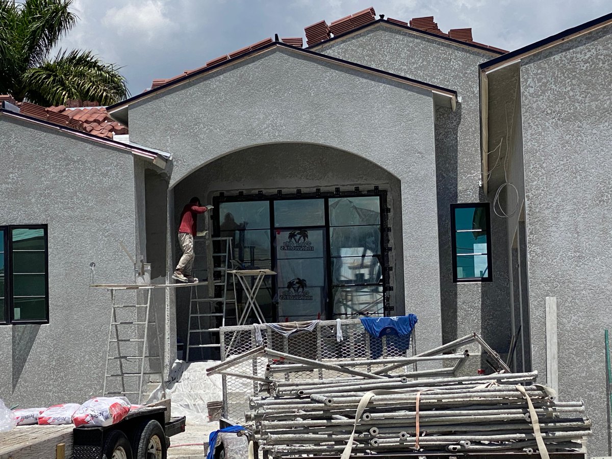 ImagineWindward's tweet photo. The day it all becomes real! This homeowners vision has created a whole new look for Cape Coral. 
#dreamstolife #windwardconstruction #signaturehomes https://t.co/0o5dWwaB8d