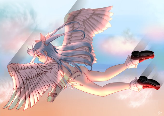 翼人のtwitterイラスト検索結果 古い順