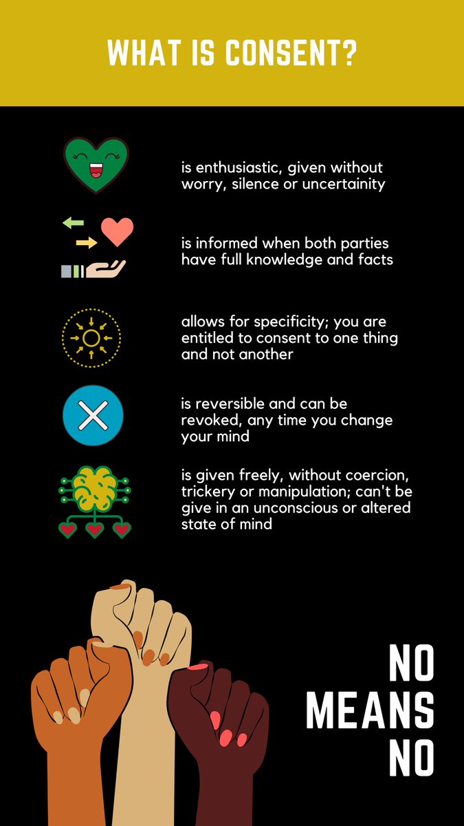 If you are someone who is coercing an intimate partner, self-reflect, change, do better. Understand the meaning of CONSENT & ALWAYS seek it. Learn to hear NO and respect their boundaries. Stop confusing persistence with coercion. Please stop making it an issue of your fragile ego