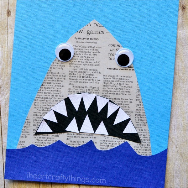 FosterCenter's tweet photo. Fun project to make for @SharkWeek which is less than a month away!!!! #SharkWeek #Crafting #WisconsinRetreat https://t.co/yLI7AmZOrh