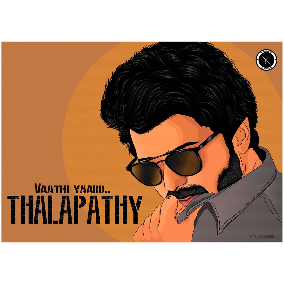 yk_designstudio's tweet photo. Vaathi Yaaru.. THALAPATHY 🔥
Illustration Art for #Master
@Dir_Lokesh @MrRathna @SSMusicTweet @m_gajan @imKBRshanthnu @Actor_Mahendran https://t.co/55IhHRQ6zj