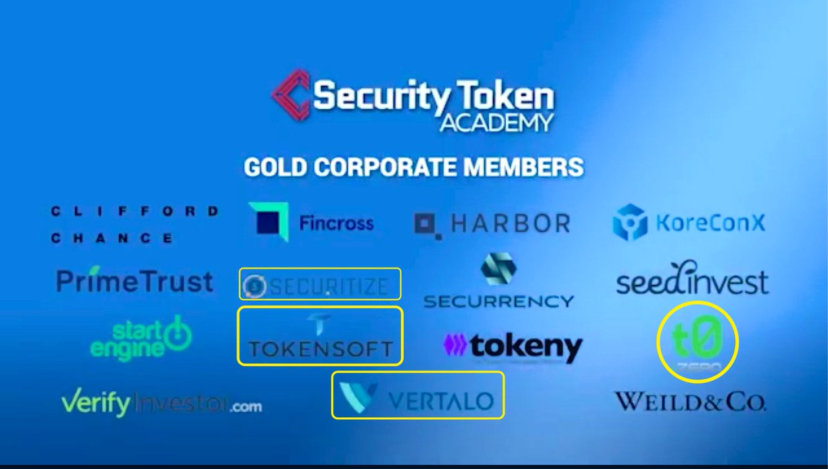 GranCube's tweet photo. Tezos has partnered with four Gold members of the Security Token Academy. It will be implemented as a huge STO. There is no time to hesitate. #Tezos ๐ #XTZ #tZero #BTGPactual #Vertalo #ElevatedReturns #STO #SECURITIZE #TokenSoft #AspenDigital #TaurusGroup #Securitytokenacademy https://t.co/Yg5tRkEIR4