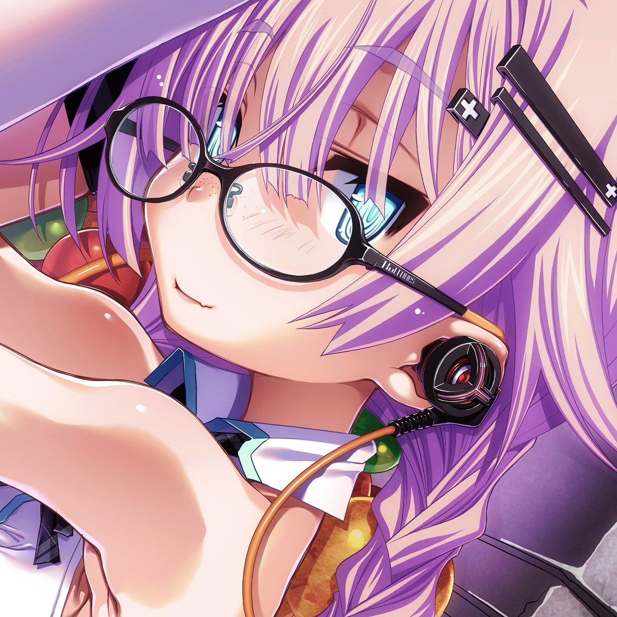 HolTunes様のジャケット絵として描かせていただいたものです。ジャケットデザインはヒトマスモドル様。7点目 