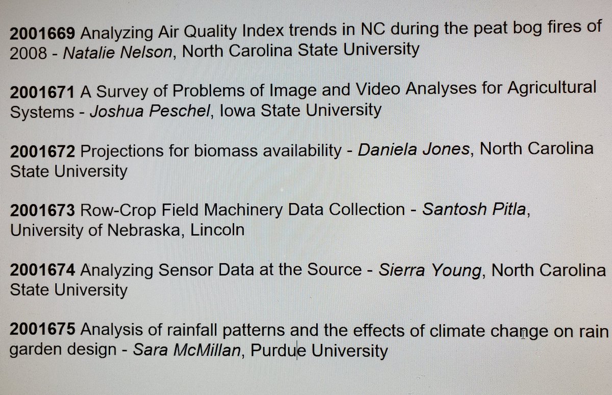 DennisBuckmaste's tweet photo. In the @ASABE 2020 AIM program:  special session regarding Data Sets for YOUR Instruction on W 7/15/20, 9-11 am... resources for your teaching of data science in ABE programs. The invited presenters will also be making resources available through https://t.co/1kW7OuVZVx https://t.co/m8LZWYGnt5