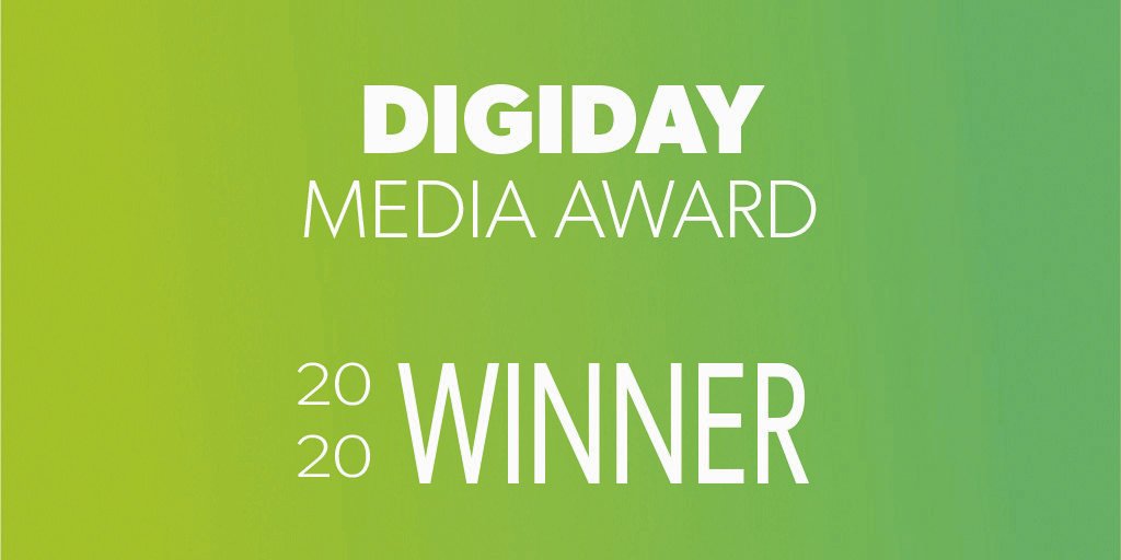 growwithco's tweet photo. And the Digiday Media Award for Best Editorial Series goes to... us! (For our ongoing coronavirus coverage.) We're proud to serve the #SmallBusiness community at this time and always. 🏆 #DigidayAwards @USChamber https://t.co/VZl6vukkOu