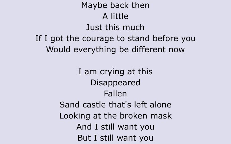 The Truth Untold ;; gosh,, internalized homophobia/ being in a homophobic society to a T ! not being able to show yourself to the world or give yourself to the one you love despite how much you want them, having to hide&wear a mask,,