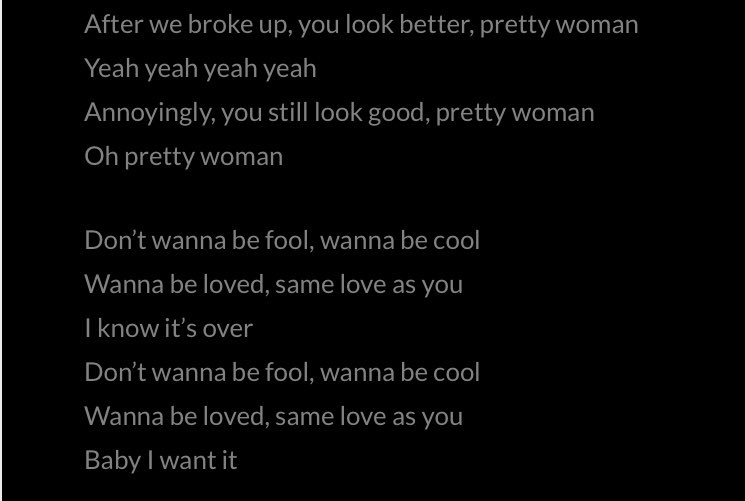 I like it! lesbian anthem! uses the phrase “same love” a year after same love by macklemore came out ?? i dont think thats a coincidence 