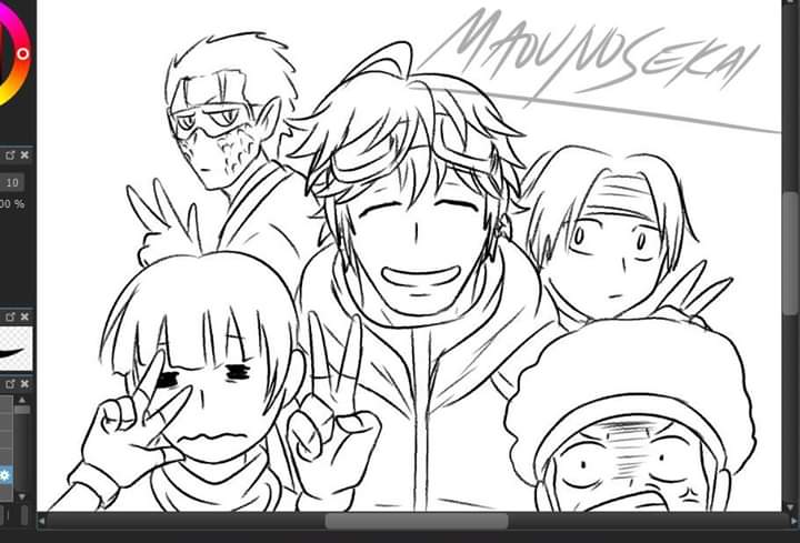 maounosekai's tweet photo. Just a lazy quick cool down doodle of some of the characters for our new Pinoy mecha project, [Animato]

..Yes, it also has *inhales, then gestures* ALIENS.

#artph #ProjectAnimato #characters #originalcharacters #artistsontwitter #ArtistsofSEA #MaouNoSekai https://t.co/TbjAq8ONe3