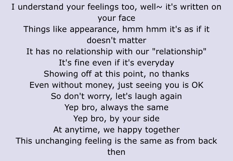 Good Day ! again yoongi’s verse solidifies the fact that its gay,, but to me the lyrics sound like supporting each others identities like,, one day it’ll all be okay and while we wait for that day were here with you as you find your way