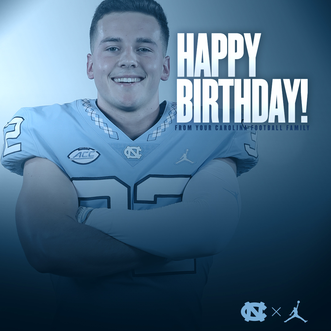 Happy Birthday, <a href="/masontlaurence/">Mason Laurence</a>.

#CarolinaFootball 🎂 #BeTheOne