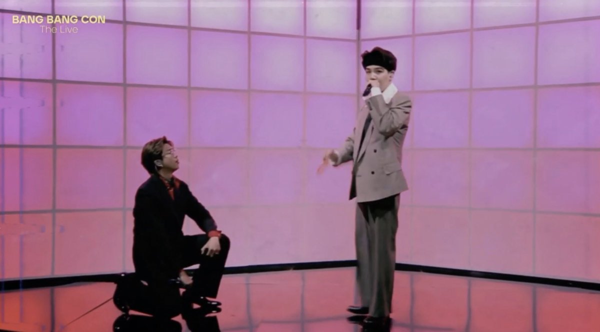 Respect !! namjoon says respect is greater than love and then calls yoongi his respect,, also namjoon proposed to yoongi in front of the lesbian flag, i just think namgi engaged