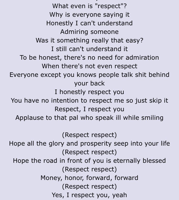 Respect !! namjoon says respect is greater than love and then calls yoongi his respect,, also namjoon proposed to yoongi in front of the lesbian flag, i just think namgi engaged