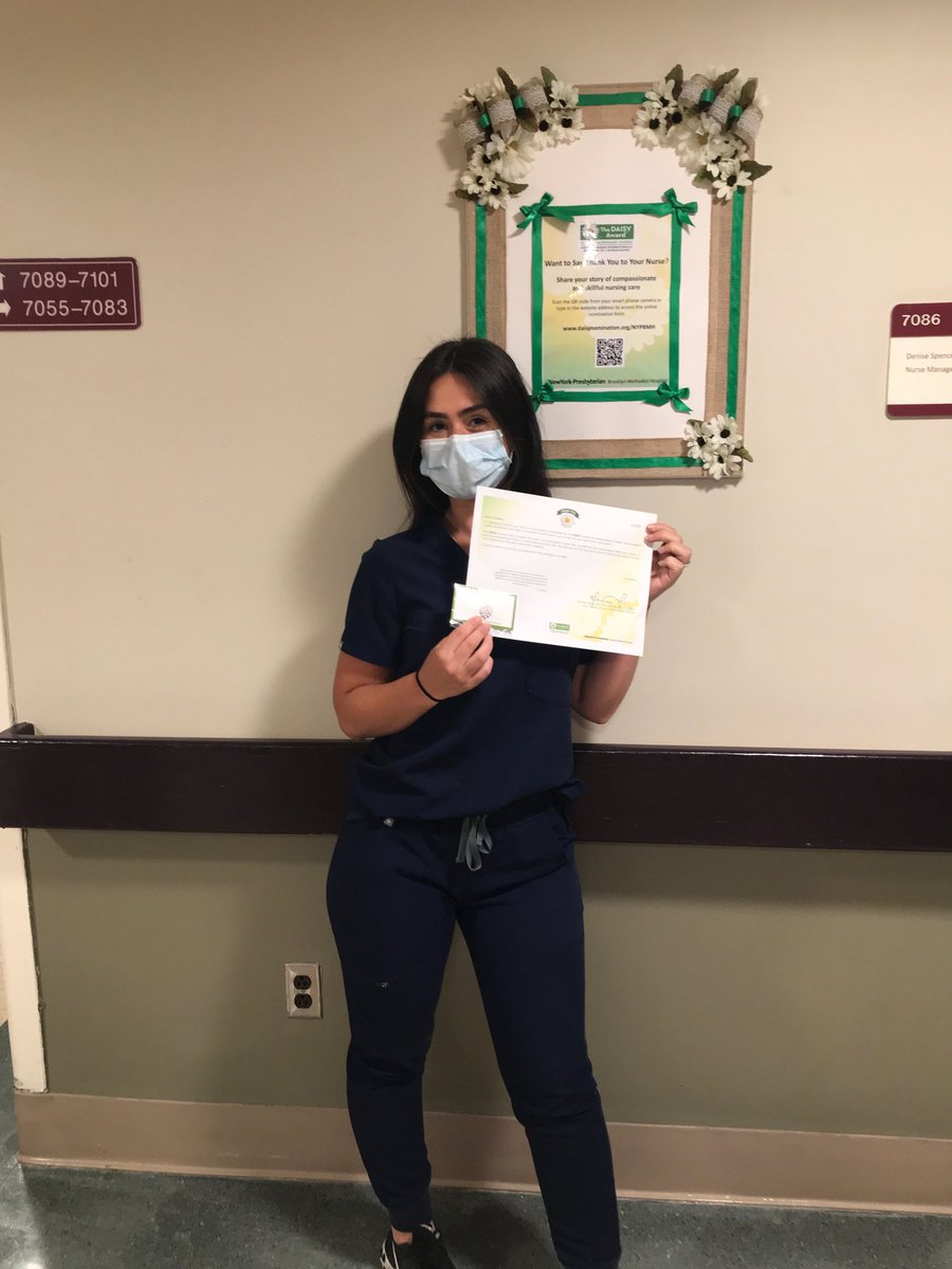 Congratulations to Christina on her daisy nomination, great job!!!👏🏾👏🏾