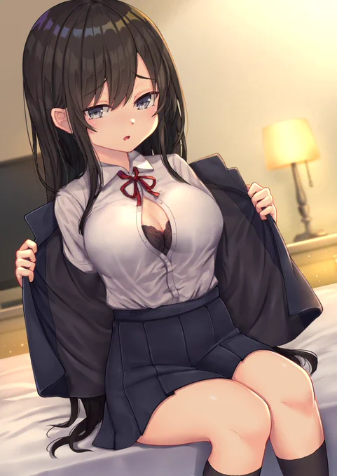 「こ、こうですか…?」 