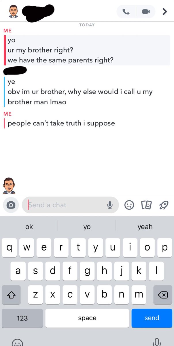 news flash so y’all don’t assume this is an alt. @somerandomacc17 is my brother. we have the same parents, the same siblings and know each other.