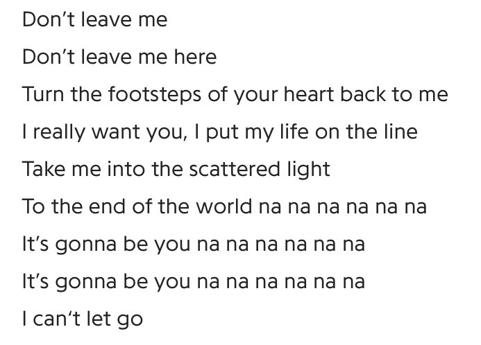 Even if I die, it’s you,, literally the title alone sounds gay ,, putting your life on the line, to the ends of the world to stay with your love, “you are my best decision, nothing can stop me” cue me crying