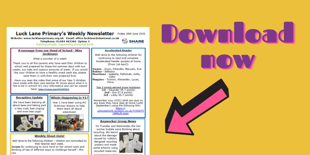 This week's newsletter from Luck Lane is now available to download here ➡️bit.ly/3i45y9P