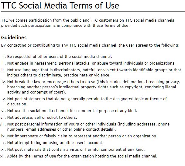 Ttc Customer Service Ttchelps Twitter