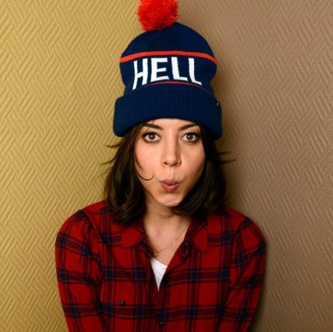 Happy birthday to my wife, aubrey plaza 