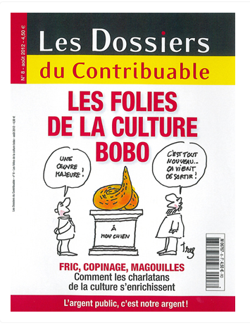 Les Dossiers du contribuable n°8 "Les folies de la culture bobo" agir.touscontribuables.org/dossiers-et-en…