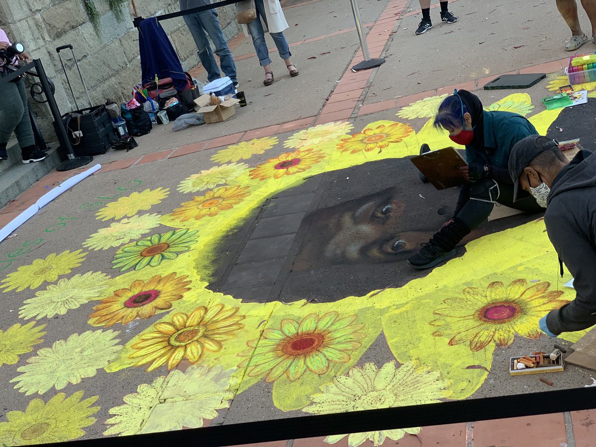 EricaSLOCity's tweet photo. Love the new art in honor of Maxine Lewis! #blacklivesmatter #40prado #maxinelewis #artistsoninstagram #slotogether #slocal #sanluisobispoguide https://t.co/3NiMpeGtHM