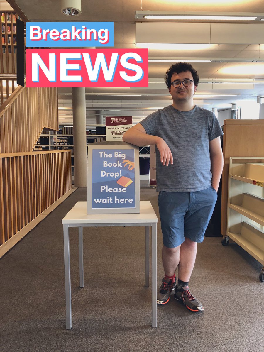 Big Book Drop for Final year students: Monday 29th June – Friday 3rd July, 9.30am-4.30pm

Final year student? You can return your library books at our Big Book Drop!

You’ll need to enter campus through the doors at Newman’s Main Reception in the Atrium and Library staff will...
