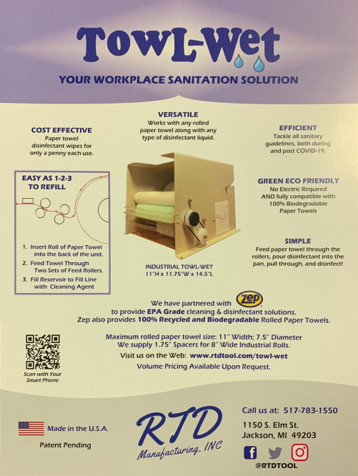 We will be handing these out to local businesses throughout the next few weeks in the <a href="/CityOfJacksonMi/">City of Jackson, Michigan Government</a> area! We're here to help 🌎❤️