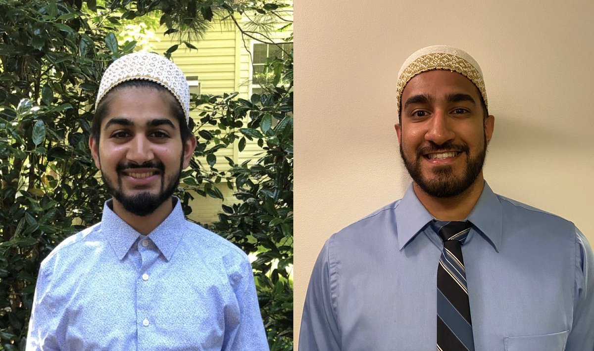 Well done to our #DC students Qasim Gadiwalla who graduated #MagnaCumLaude in Psychology from <a href="/UofMaryland/">Univ. of Maryland</a> and will now study medicine at <a href="/GWtweets/">GW University</a> and Taha Shamshudin who leaves <a href="/TempleUniv/">Temple University</a> with a degree in Mechanical Engineering and an offer at <a href="/LockheedMartin/">Lockheed Martin</a>. #Classof2020