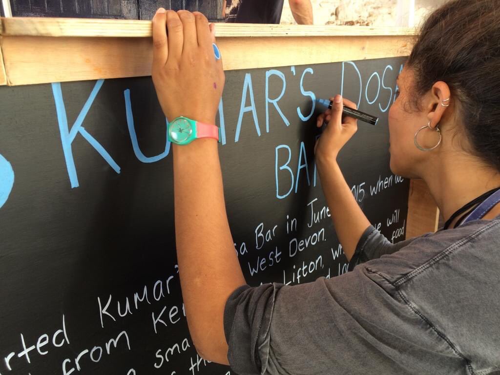 It's nearly dosa time! Totnes Market tomorrow. See you there. We were sold out last Saturday so be sure to come early! #totnes #totnesmarket #dosa #vegan #southindiastreetfood