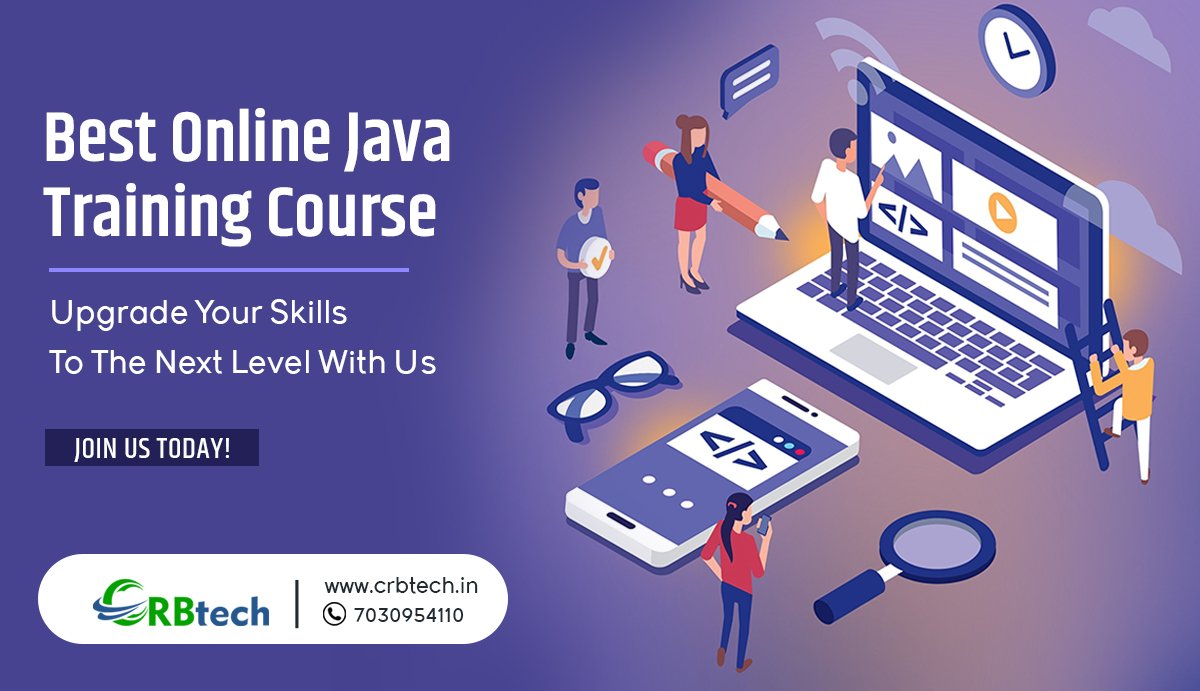 CRB_Tech's tweet image. Enroll for our Live Project Based Online Training With Certification in JAVA Technology.
To Know More Visit:➡️ bit.ly/2Nz77yM
Or Call Us: 📞7030954110/ 📞9607996723
#javatechnology #softwaredevelopment #androiddevelopment #bestjavatraining #training #placement