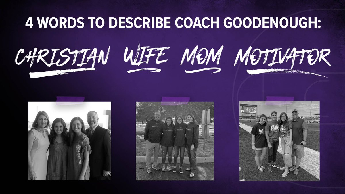 ACUWBB's tweet image. 4 Words to Describe Coach Goodenough: