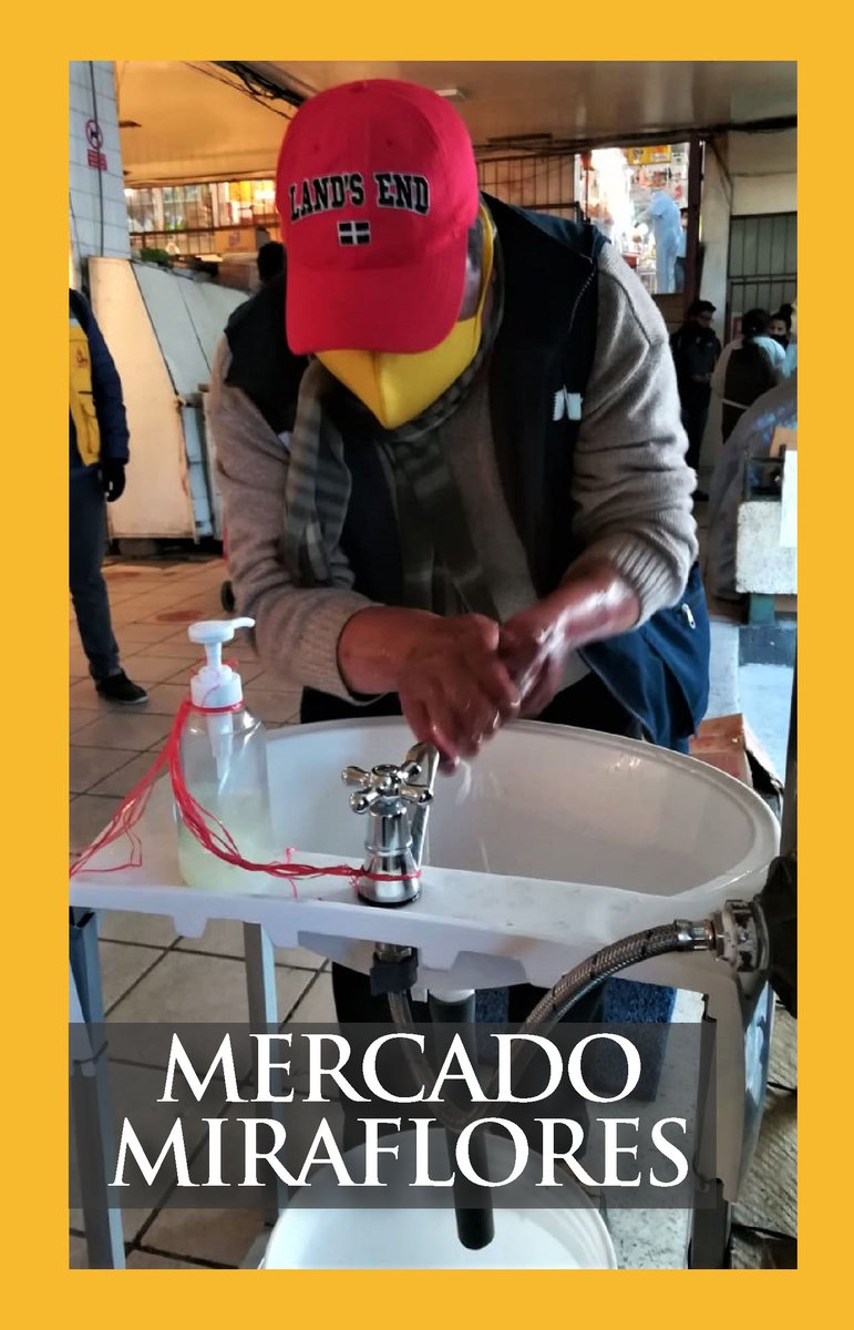 SrCobranzaLPZ's tweet photo. Lavarse las manos frecuentemente es una de las medidas más importantes en la prevención de contagios. Los mercados municipales implementan lavamanos como medida exigida desde la Dirección de Mercados y Comercio en Vías Públicas, hagamos uso de ellos, #EnLaPazNosCuidamos https://t.co/npB4FXyYxz