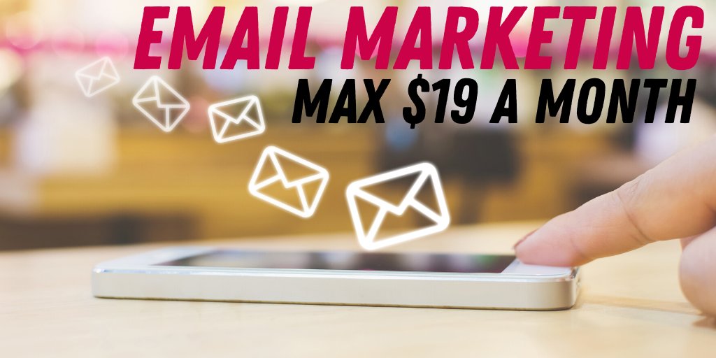 HonestlyOnline's tweet photo. Imagine never having to pay more than $19 a month for email marketing no matter how large your list?

Sign up here: https://t.co/c8tJtPqn3F

#EmailMarketing #ListBuilding https://t.co/3rDBfvWKAG