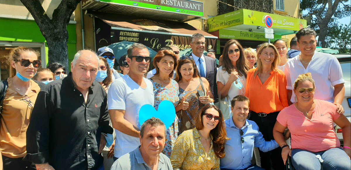 Pour ce dernier jour de campagne des #municipales2020 à #Marseille nous étions réunis autour de <a href="/MartineVassal/">Martine Vassal</a> avec <a href="/JuRavier/">Julien Ravier</a> et les colistiers des 11&amp;12, plus motivés que jamais, à La Valentine et aux Trois Lucs. #UneVolontéPourMarseille #JaimeMarseilleJeVoteVassal @Vassal2020