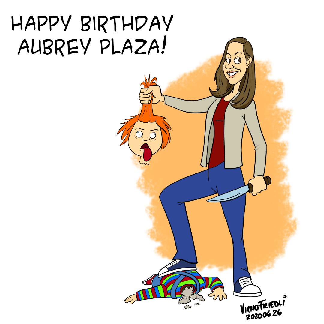 Happy birthday to Aubrey Plaza! ( 